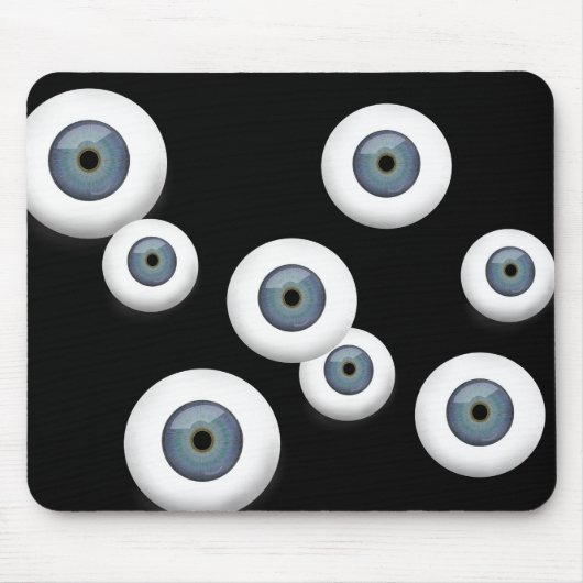 Rubber Eyeball Muismat (Voorkant)