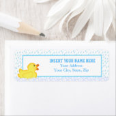 Rubber label retouradres (Insitu)