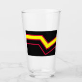 Rubber / Latex Pride Vlag Glas (Voorkant)