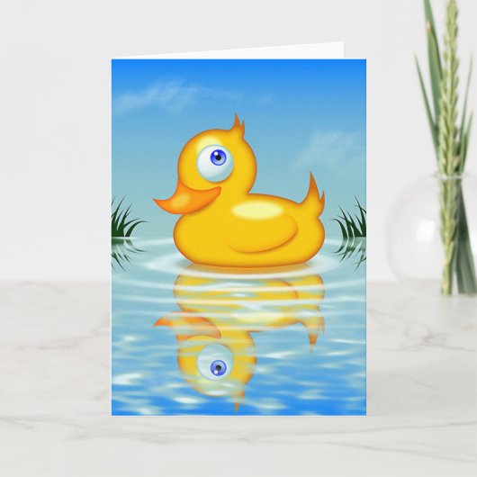 Rubber Quackling Kaart (Voorkant)