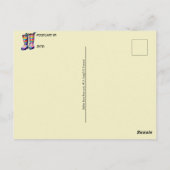 Rubber Rain Boots, postkruising Briefkaart (Achterkant)