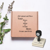 Rubber Stamp Custom Design Sjabloon Rubberstempel