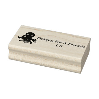 Rubber Stamp Octopus voor een Preemie US Rubberstempel
