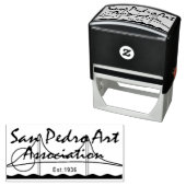 Rubber Stamp - SPAA Logo Zelfinktende Stempel (In situ)