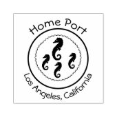 Rubber Stamp - thuispoort Rubberstempel (Afrduk)