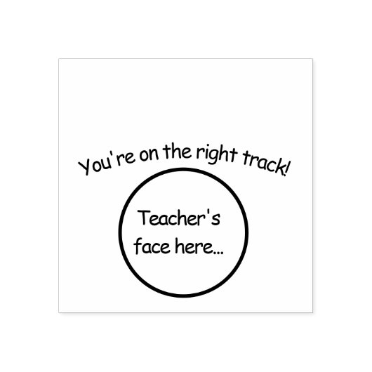 Rubber Stamp voor studentenmotivatie. Rubberstempel (Afrduk)