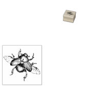 Rubber stempel met  Kever (Gestempeld)