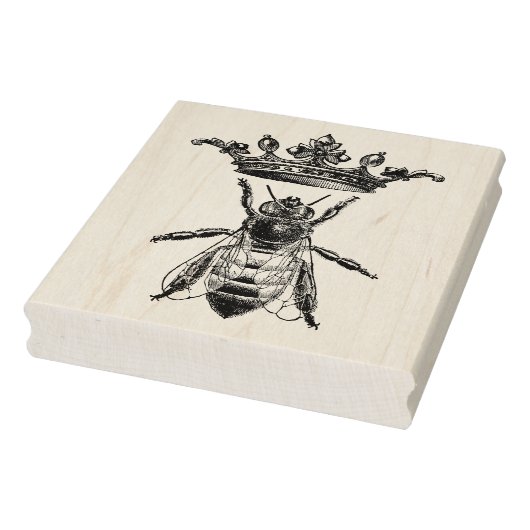 Rubber stempel met  queen bee (Stempel)