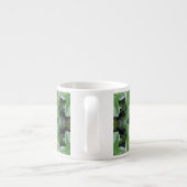 Rubber Tree Patroon Espresso Kop (Achterkant)