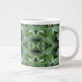 Rubber Tree Patroon Jumbo Beker (Rechts)