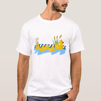 rubbereend hemd t-shirt