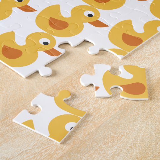 rubbereend legpuzzel (Zijkant)