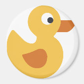 rubbereend magneet (Voorkant)