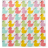 Rubbereenden Douchegordijn (Voorkant)