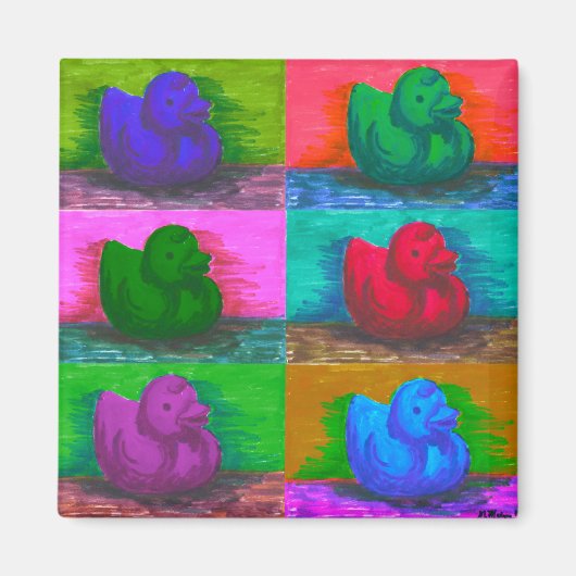 Rubbereenden Magneet (Voorkant)