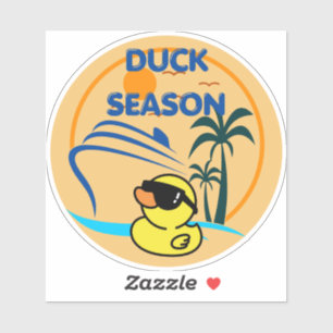rubbereendenseizoen sticker