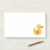 rubberen eendje post-it® notes (Op bureau)