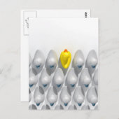 rubberklem tegen de stroom briefkaart (Voorkant / Achterkant)