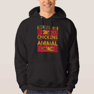 Rubberspeelgoed voor kippen Rubber Chicken is mijn Hoodie