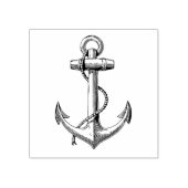 Rubberstempel met Anker (Afrduk)