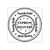 Rubberstempel - postzegel uit de Noordpool Rubberstempel (Afrduk)