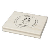 Rubberstempel - Sla de datum-ingang op Rubberstempel (Stempel)