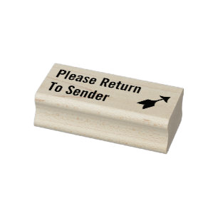 Rubberstempel "Terug naar afzender"