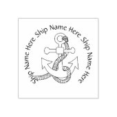 Rubberstempel - Verbevestiging met tekst verzenden Rubberstempel (Afrduk)