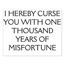 Rubberstempel voor drukke, wraakzuchtige heksen 	rubberstempel