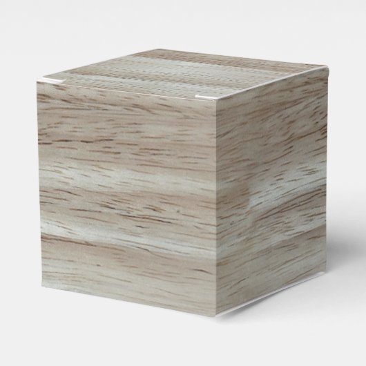 Rubberwood Wood Grain Bedankdoosjes (Voorkant Zijde)
