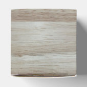 Rubberwood Wood Grain Bedankdoosjes (Bovenkant)