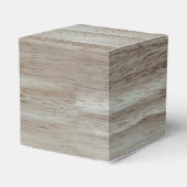 Rubberwood Wood Grain Bedankdoosjes (Achterkant)