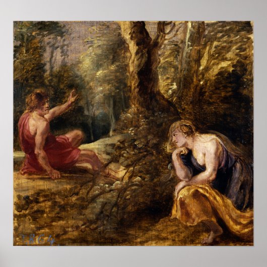 Rubens - Cephalus en Procris Poster (Voorkant)