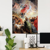 Rubens - De aanname van de Maagd Poster (Thuiskantoor)