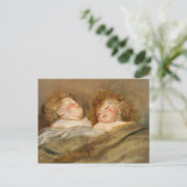 Rubens Deux enfants endormis CC0729 Carte postale (Debout devant)