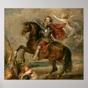 Rubens - Hertog Van Buckingham Te Paard Poster