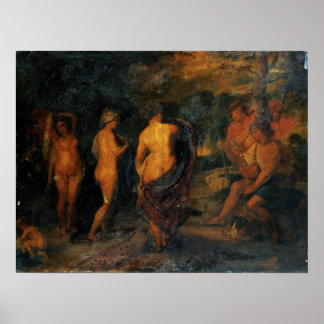 Rubens - Oordeel van Paris Poster