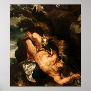 Rubens - Prometheus Bound Poster