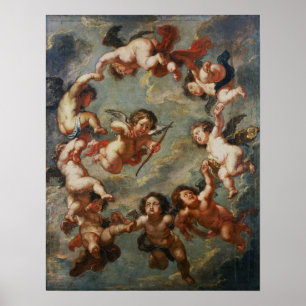 Rubens - Putti- Plafond Decoratie
