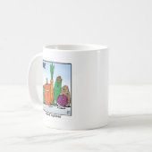 Rubes Cartoon Classic Steamed Vegetables Koffiemok (Voorkant links)