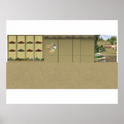 Rubicon 3 diorama background poster (Voorkant)