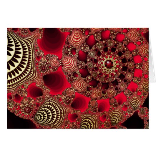 Rubies & Gold Card (Voorkant Horizontaal)