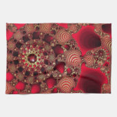 Rubies & Gold Kitchen Towel Theedoek (Horizontaal)