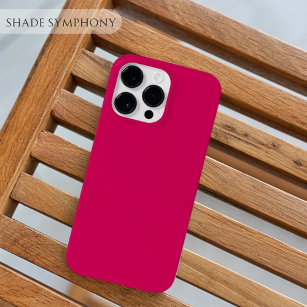 Rubinerood Een van de beste effen roze tinten voor Samsung Galaxy S6 Hoesje