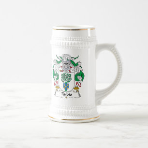 Rubio Family Crest Bierpul