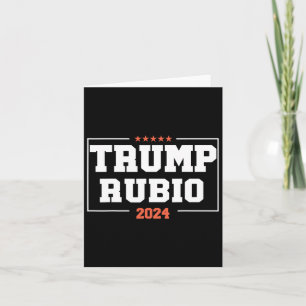 Rubio voor President 2024 Verkiezingscampagne VS Kaart