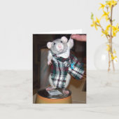 Rubis dans sa carte de kilt (Fleur jaune)