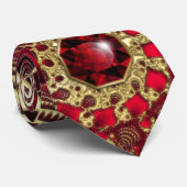 Rubis et cravate d'or (Roulé)