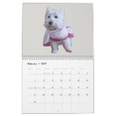 Rubis le calendrier de Westie 2010 (Feb 2027)