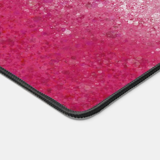 Ruby Abstrait Art Desk Mat (Coin)